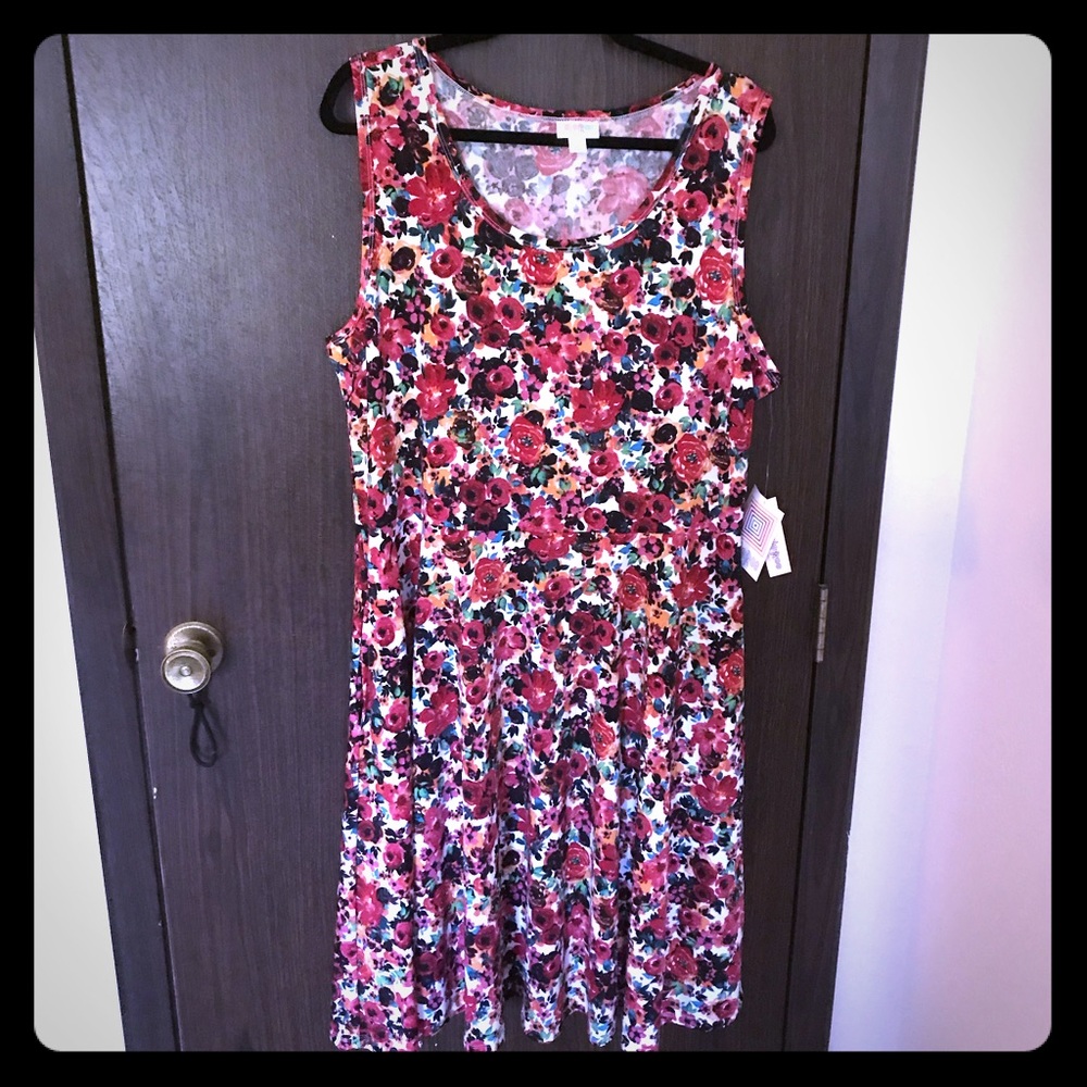 NWT LuLaRoe Nicki Dress Size 2xl